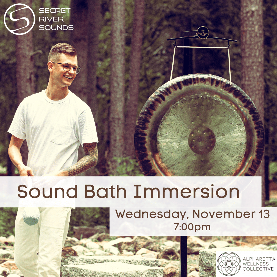 Graphic for Secret River sounds immersion event on December fourteen