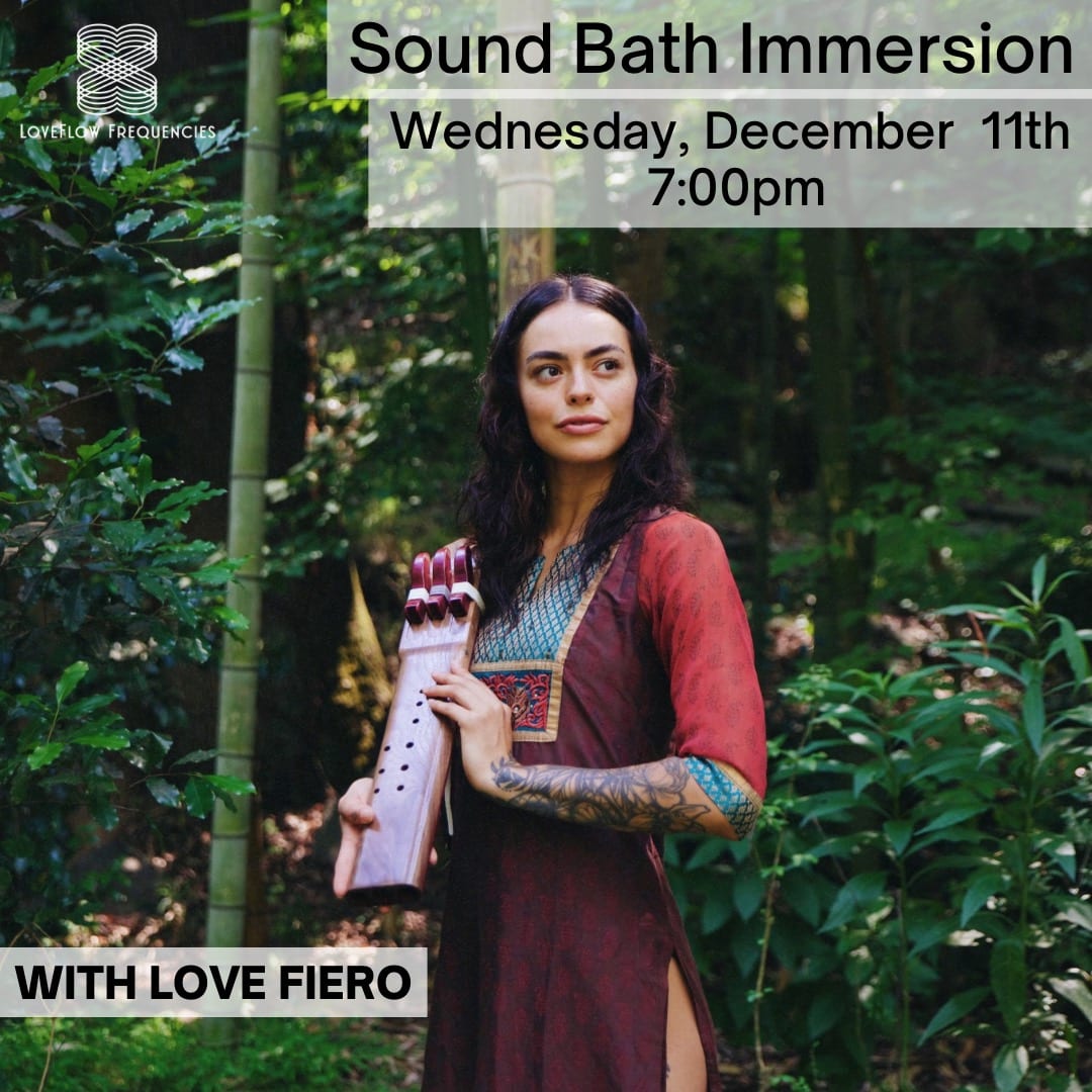 Graphic for Secret River sounds immersion event on December fourteen